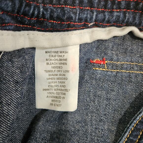 Vanity Jeans Women's Medium Y2K Denim Maxi Skirt - Picture 6 of 7